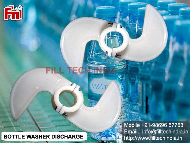 bottle washer discharge