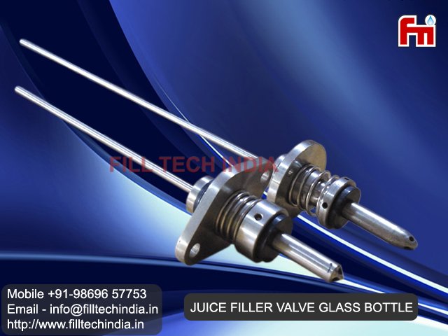 juice filler valve glass bottle