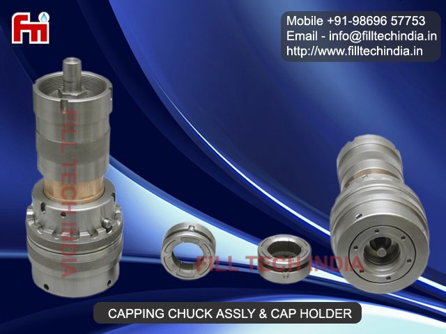 capping chuck assembly cap holder