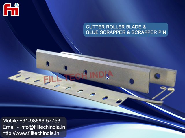 cutter roller blade and gluescrapper scrapper pin