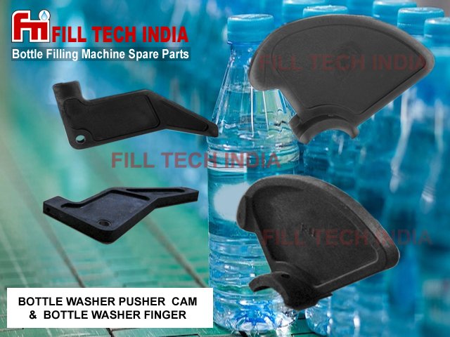 bottle washer finger and washer pusher